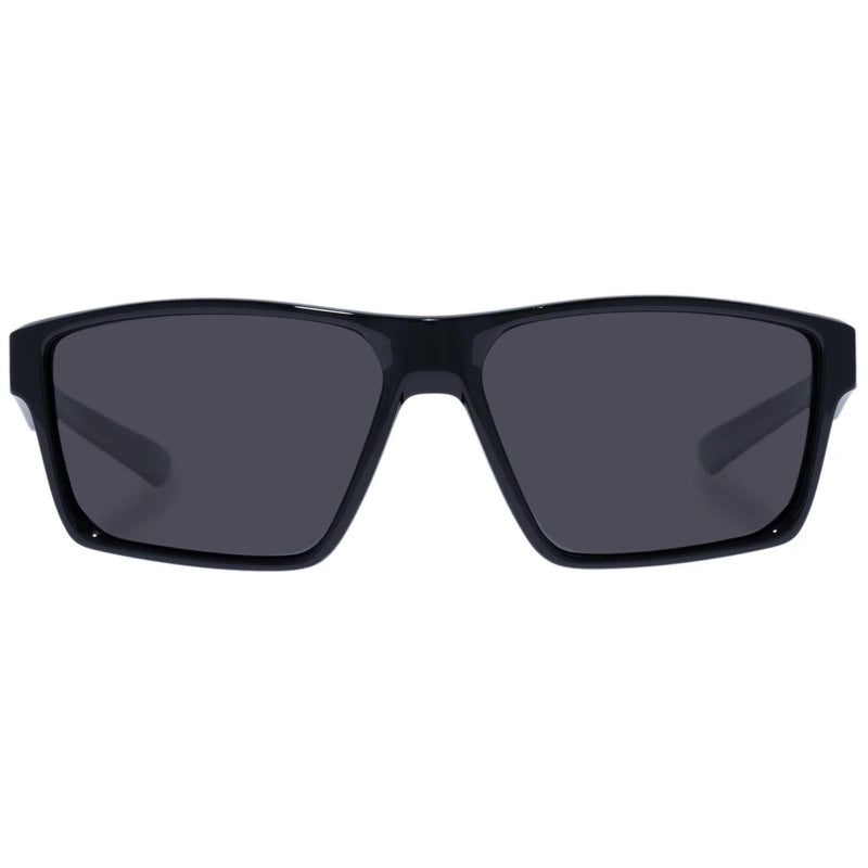 Le Specs Sunglasses - Dauntless Black Smoke Polarized