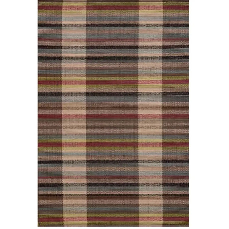 Swedish Rag Pattern Indoor/Outdoor Rugs