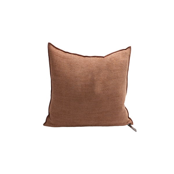 Vintage Chenille Pillow - 26x26" - Blush