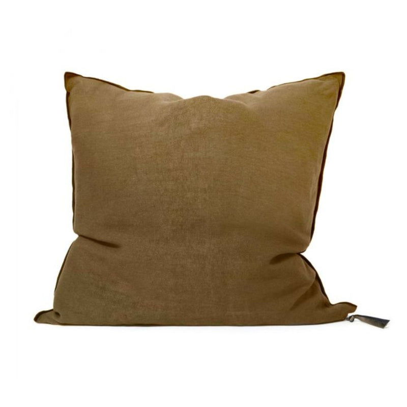 Vintage Chenille Pillow - 26x26" - Bronze