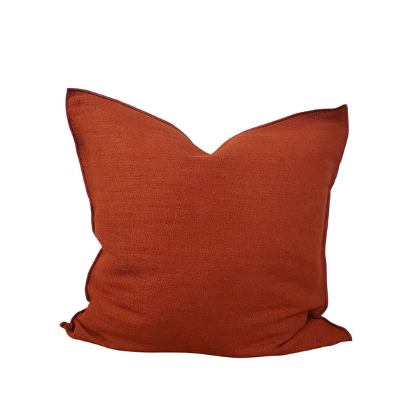 Vintage Chenille Pillow  - 20x20" - Henné