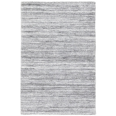 Nordic Grey Rug Hand Loom Knotted