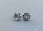 Andrea Mueller -  Round Floral Relief - Studs
