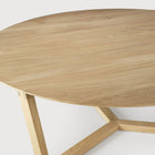 Oak Tripod Coffee Table