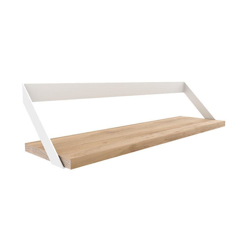 Oak Ribbon Shelf - White
