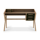 Oak Origami Desk - Black