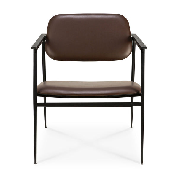 DC Lounge Chair - Chocolate Leather