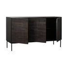 Teak Grooves Sideboard