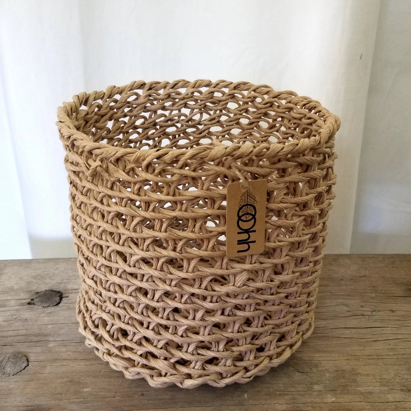 Oohh Woven Paper Basket