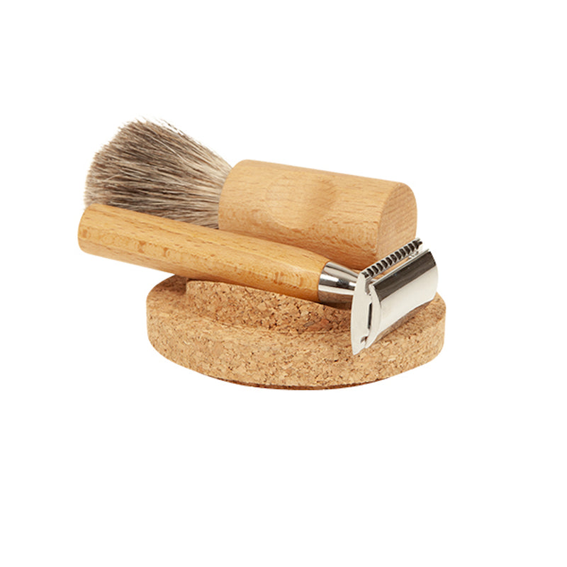 Storage Tray for Razor and Shaving Brush