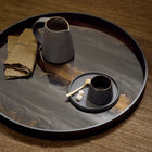 Ethnicraft Round Trays