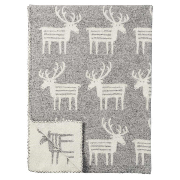 Klippan Reindeer Wool Blanket
