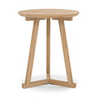 Oak Tripod Side Table