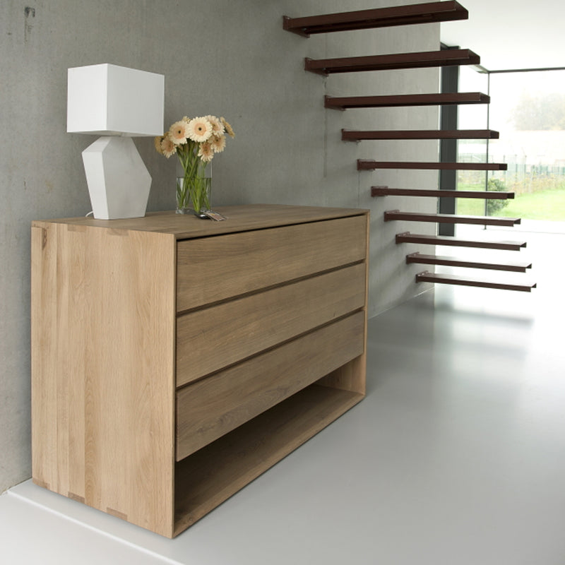 Oak Nordic Chest of Drawers