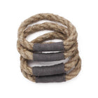Axlings Sweden Natural Linen Napkin Ring - Pack of 4