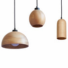 Wood Turned Lamps by Atelier Stobben