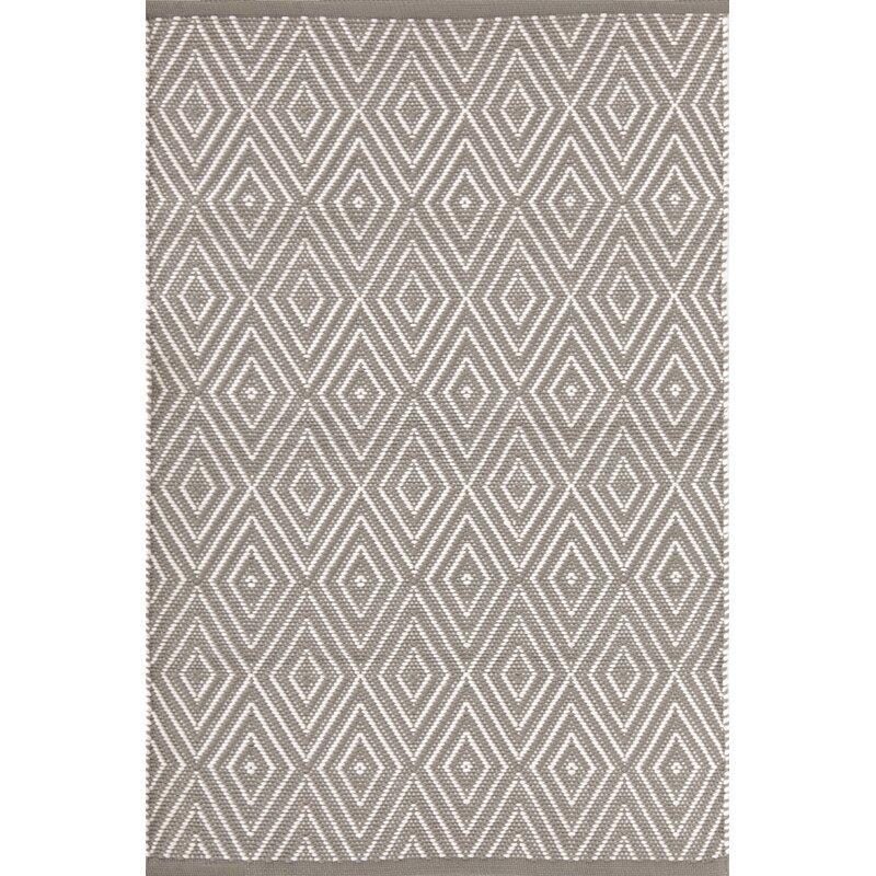 Diamond Pattern Rattan Rug Diamond Pattern Indoor/Outdoor Rugs – Lagom 142