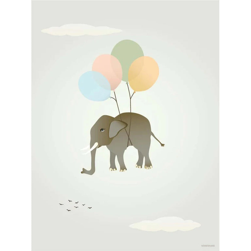 Flying Elephant - poster