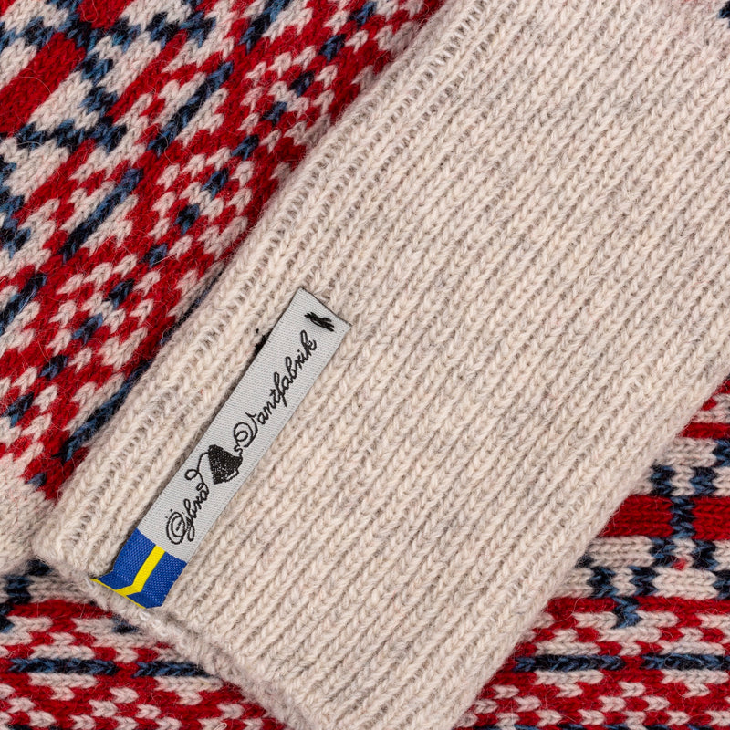 Over Knee Wool Socks, Lycksele Pattern, Ojbro Vantfabrik