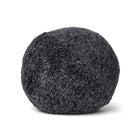 Round Ball Sheepskin Pillow - Anthracite