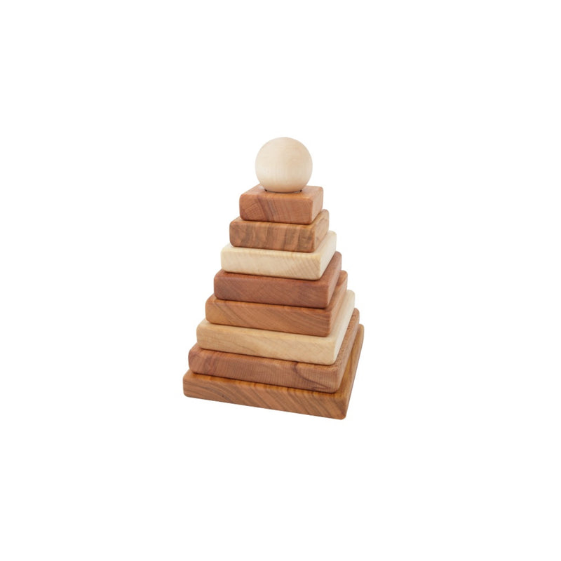 Wooden Natural Pyramid
