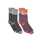 High Ankle Merino Socks, Sang Patterns, Ojbro Vantfabrik, - 2 Pack