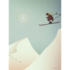 Skiing - poster