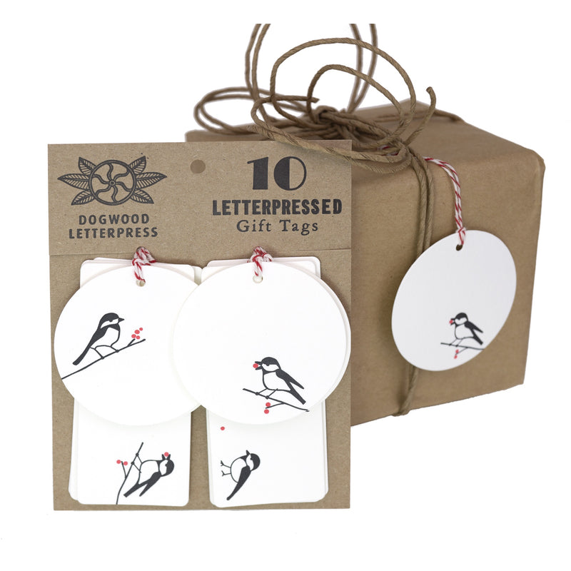 Dogwood Letterpress Gift Tags