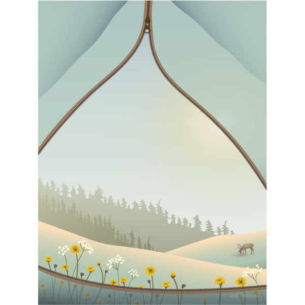 Tent with a View - Poster