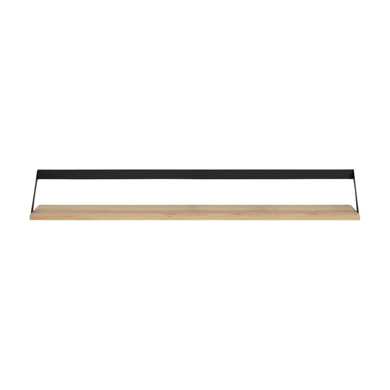 Oak Ribbon Shelf - Black