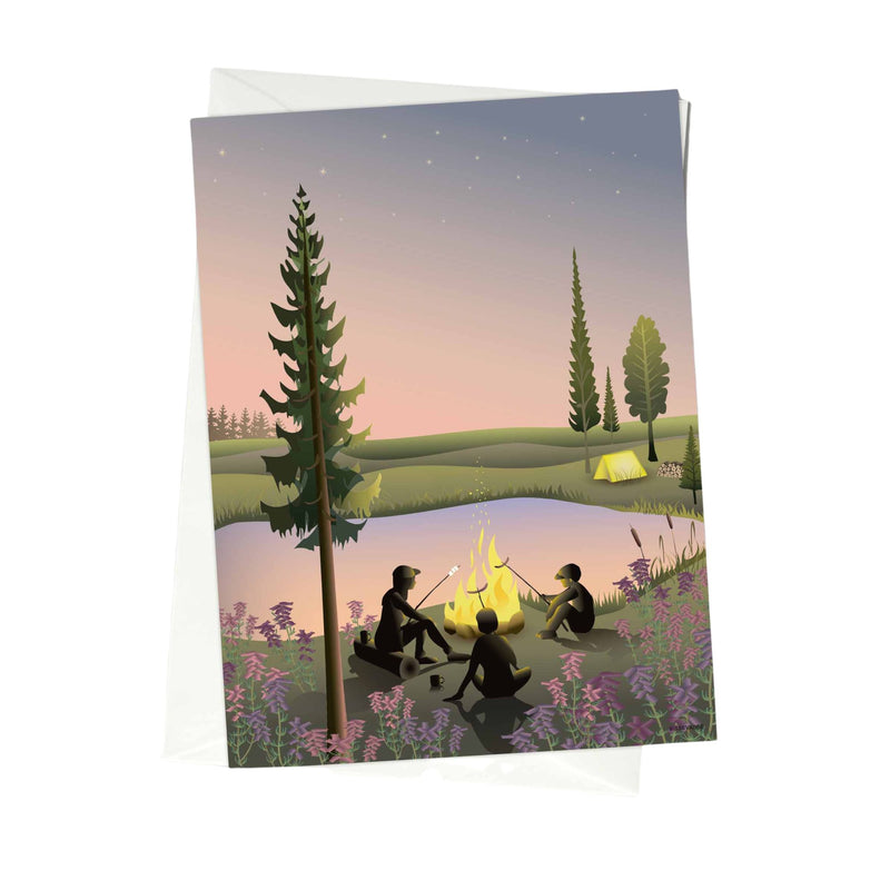 Campfire - Greeting Card