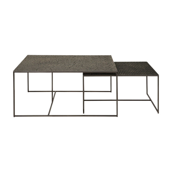 Pentagon Nesting Coffee Table, Set of 2