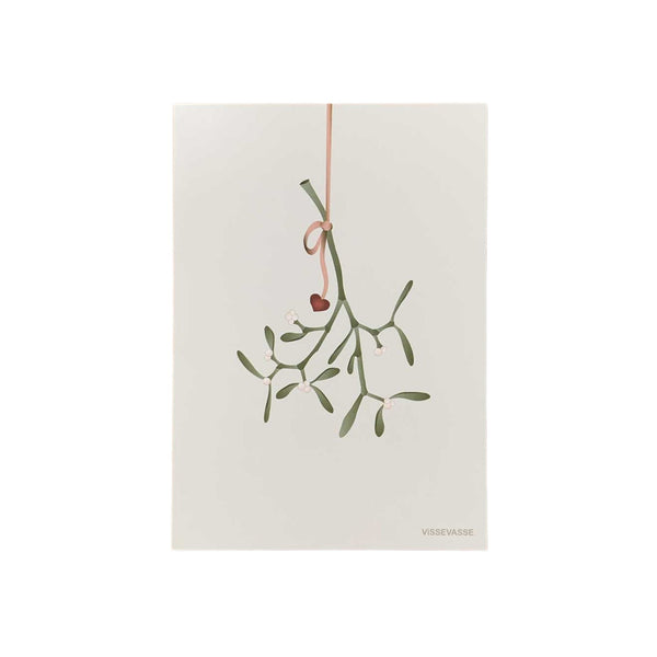 Mistletoe  - mini card / gift tag