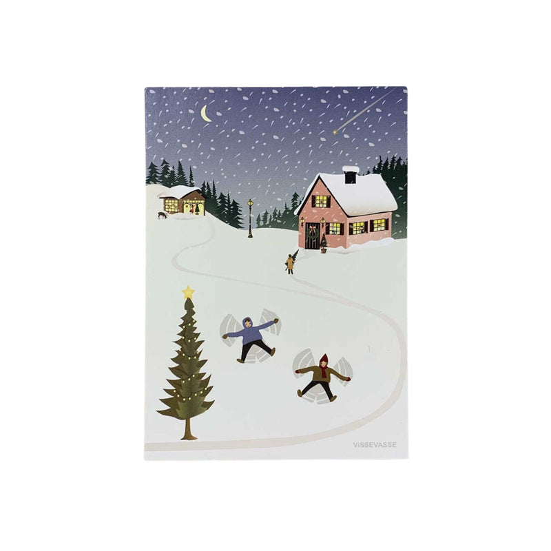 Snow Angels  - mini card / gift tag