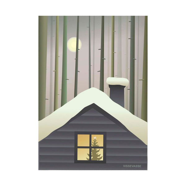House in the Wood - greeting card