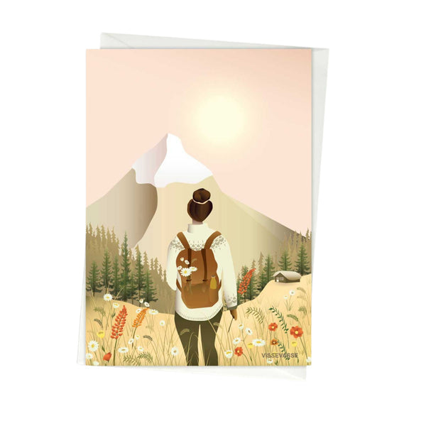 Hike with Me - Greeting Card