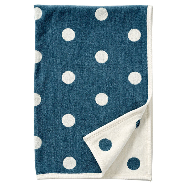 Klippan Dots Cotton Crib Blanket