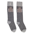 Below Knee Wool Socks, Gotland Pattern, Ojbro Vantfabrik