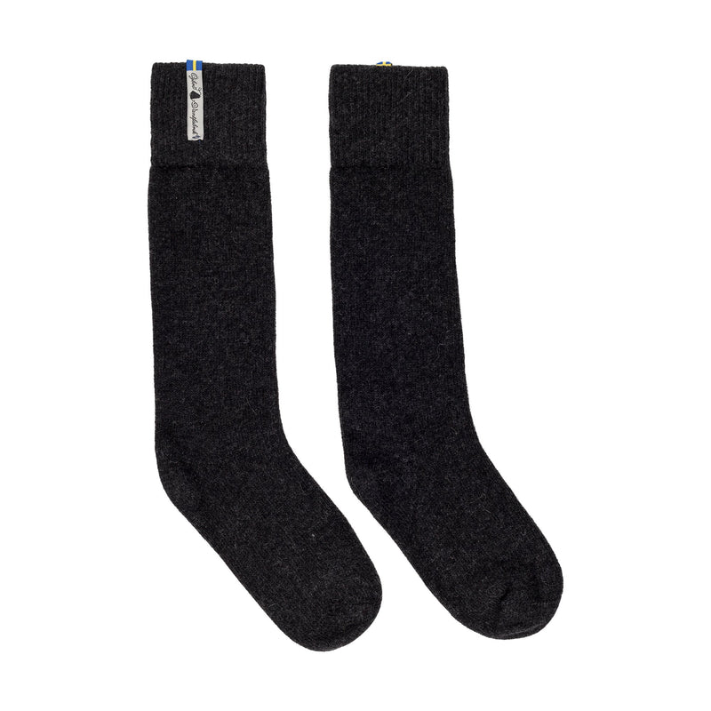 Below Knee Wool Socks, Karg Rörö Pattern, Ojbro Vantfabrik