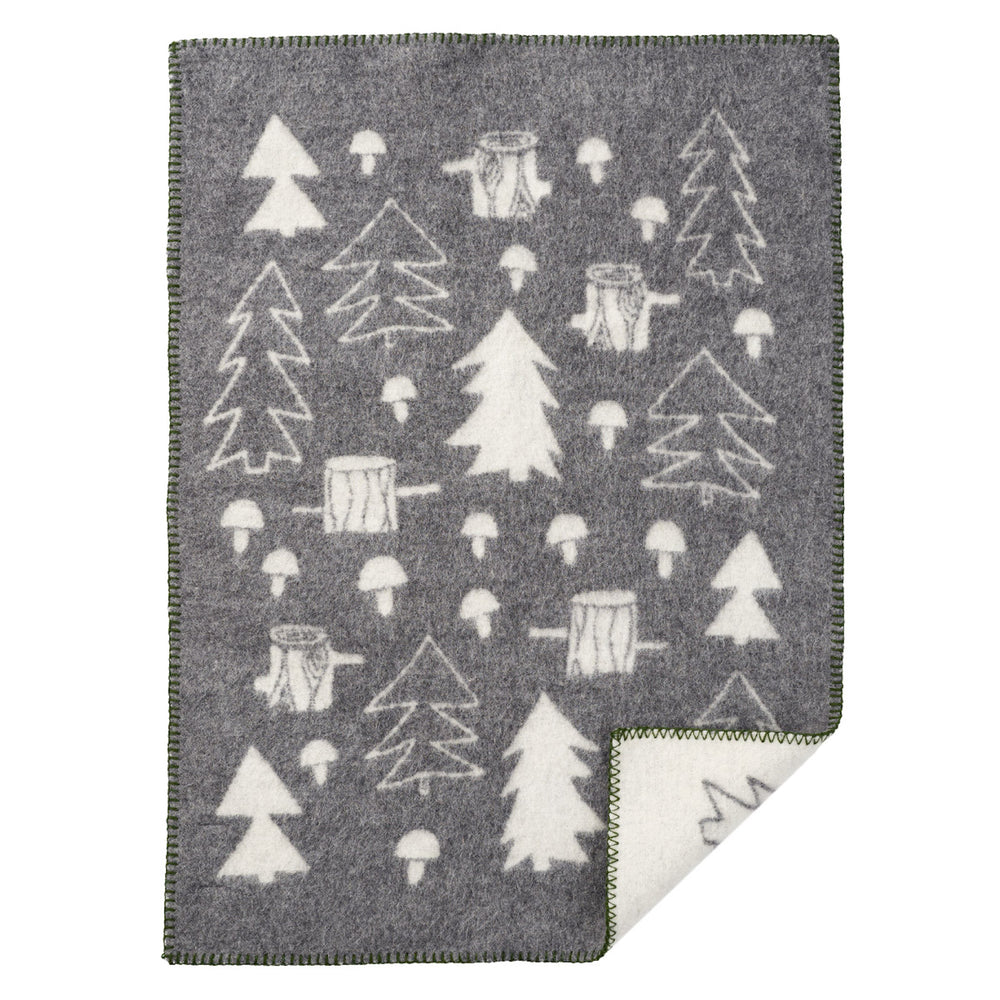 Dark grey baby blanket sale