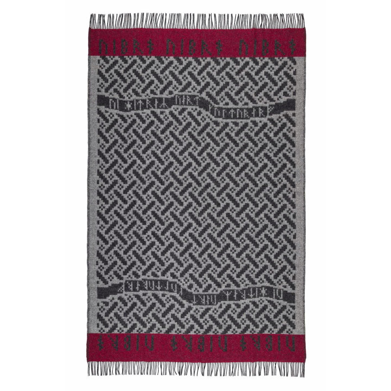 Futhark Pattern Cotton Blanket