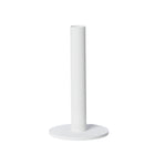 Recycled Metal Taper Candle Holder White